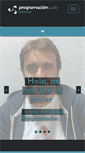 Mobile Screenshot of programacionwebgalicia.com